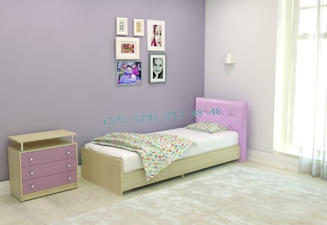 Кровать для детской ДМ 1018