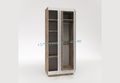 Шкаф для одежды «2Д Роксет» КМК 0554.11 Ш 880 x В 2110 x Г 600 мм